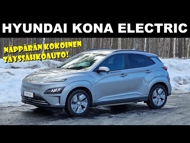 KOEAJO: 2021 Hyundai Kona Electric 64 kWh - Näppärän kokoinen täyssähköauto