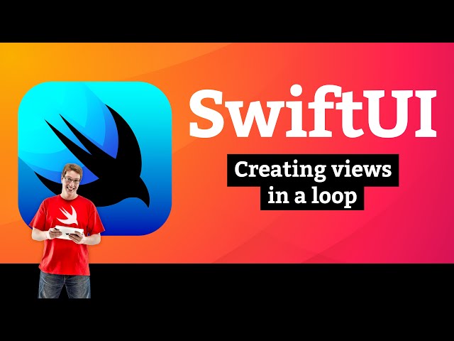 Creating views in a loop – WeSplit SwiftUI Tutorial 6/11