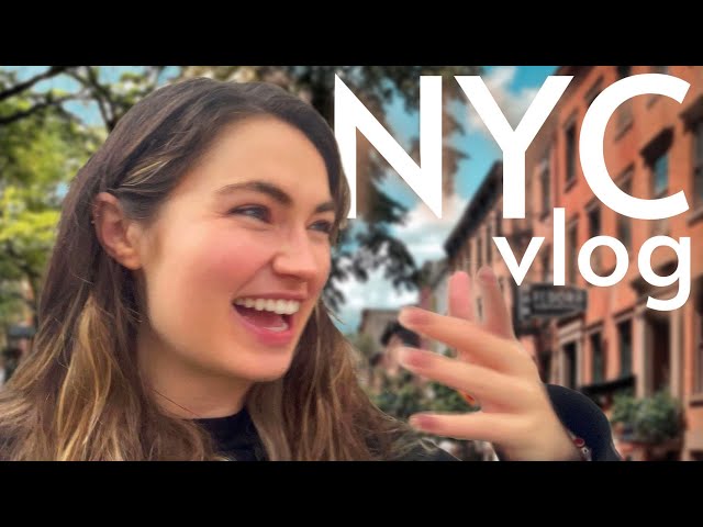 NYC VLOG Day in the Life: HUGE Surprise on a Rainy Day + Night Life