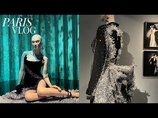 Paris vlog: Thierry Mugler Couturissime & Martin Margiela exhibitions, cafes, art gallery...