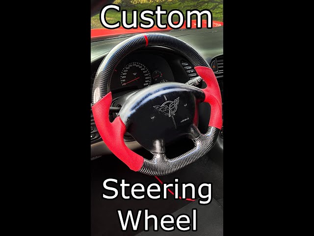 DIY Carbon Fiber Steering Wheel Install