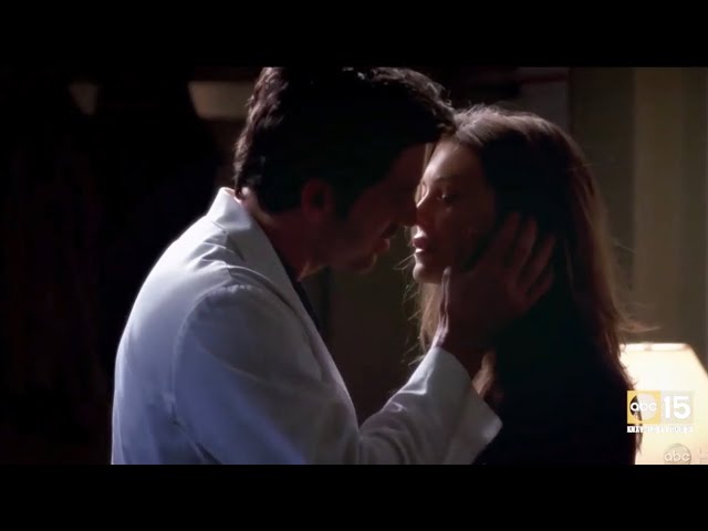 Meredith and Derek break up "Break up kiss, break up sex" 4x01 - Grey's Anatomy