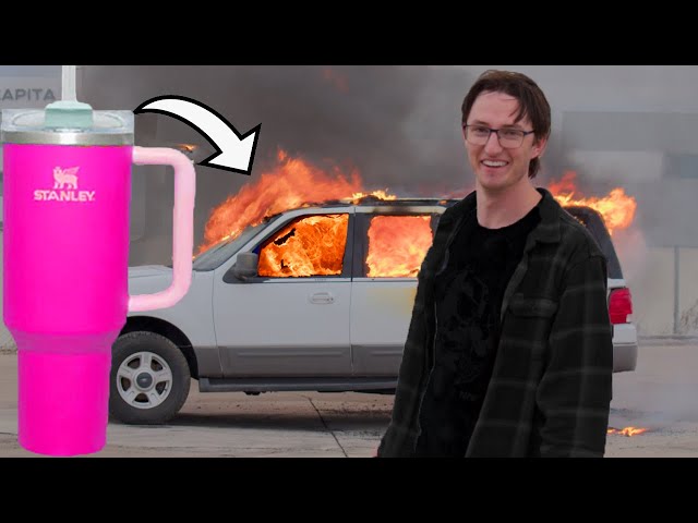 Will A Stanley Mug Actually Survive A Car Fire?