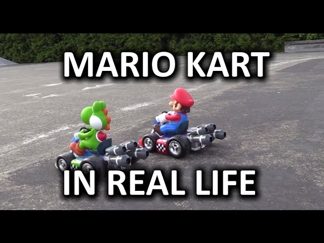 Real Life Mario Kart R/C Race