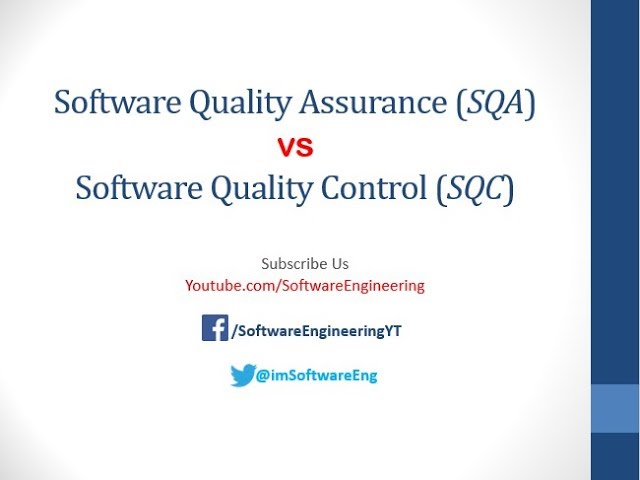 'Quality Assurance' Vs "Quality Control' - in Hindi/Urdu in Software Engineering