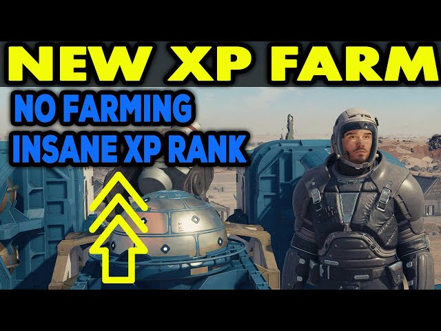 Starfield NEW XP Farming Location - No Building or Crafting - Level Up Fast and Rank XP