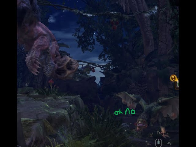 A noob and an ordinary fight with the Savage of the Ancient Forest (Monster Hunter: World)