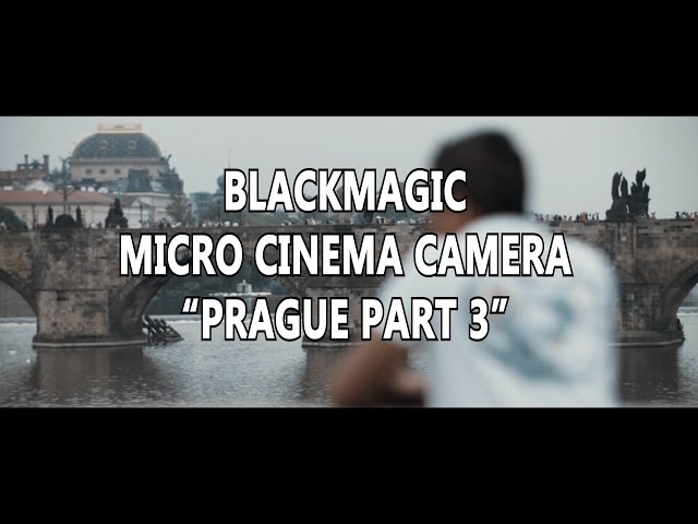 Blackmagic Micro Cinema Camera - Prague