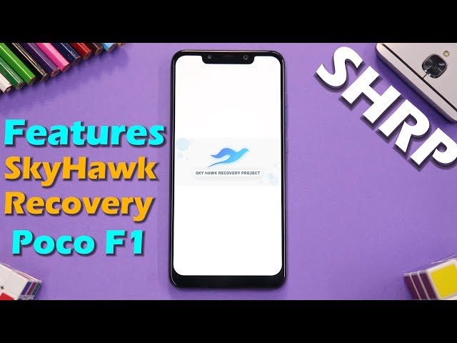 Poco F1 | Sky Hawk Recovery Features Explained | How To Use Custom Recovery  | Smartphone2torials