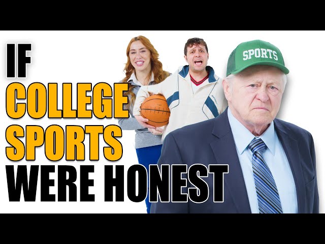 If College Sports Were Honest - Honest Ads (NCAA, March Madness, College Basketball)
