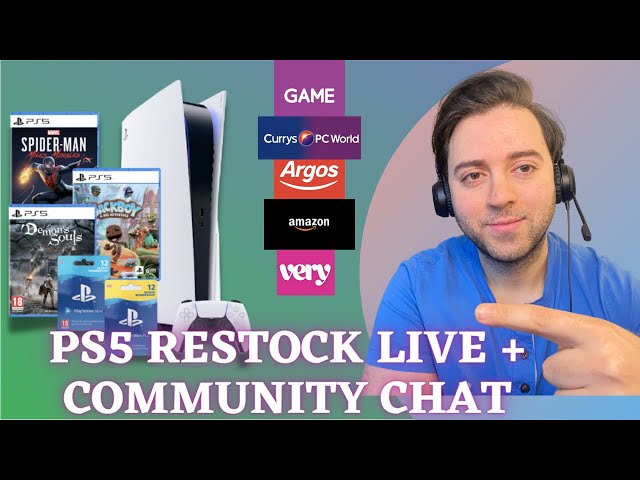 PS5 Restock (Live)| Future Games Show & Patron Giveaway