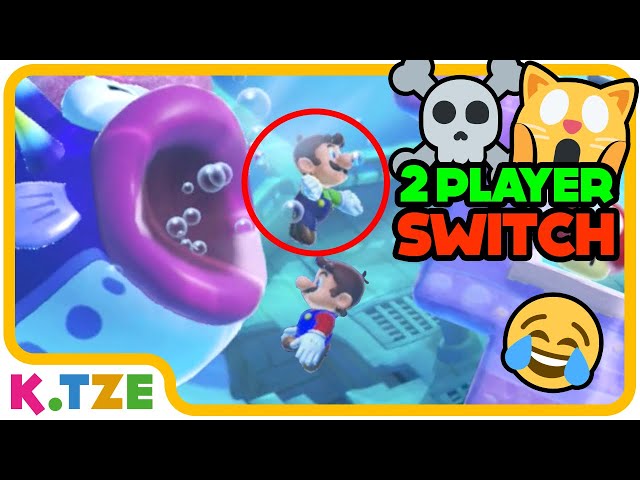 Super Mario 2 Player Switch 🤦‍♂️😱 w/ Co-Moderator | K.Tze
