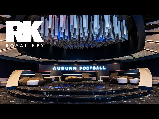Inside the AUBURN TIGERS' $92,000,000 FOOTBALL Facility | Royal Key