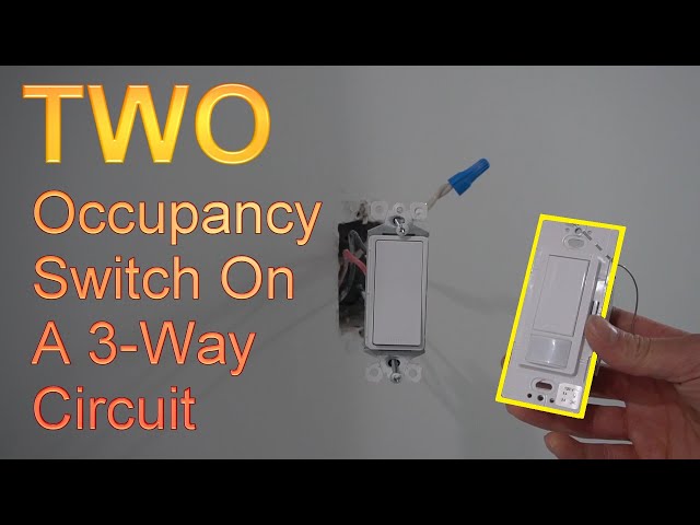 TWO Occupancy Sensor Switch On A 3-Way Circuit DOES IT WORK??