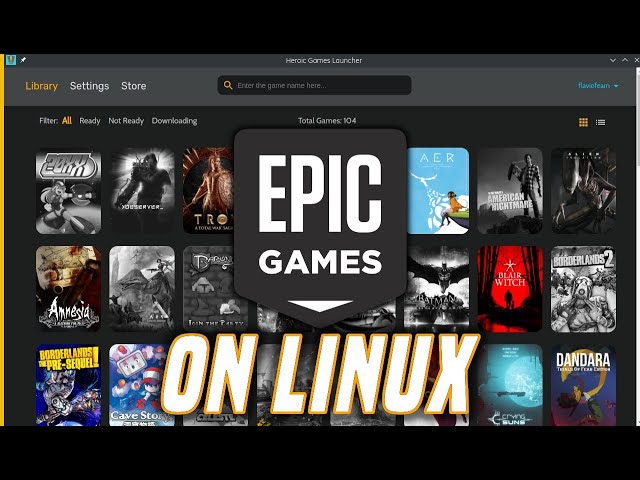 How to install Epic Games Store on Linux