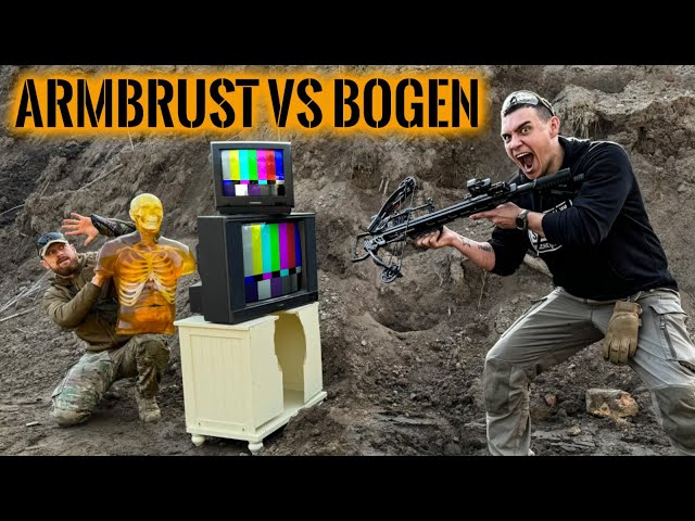ARMBRUST vs BOGEN mit @FritzMeinecke - 5000€ DUMMY hinter Möbel sicher? | Teil 2 | Survival Mattin