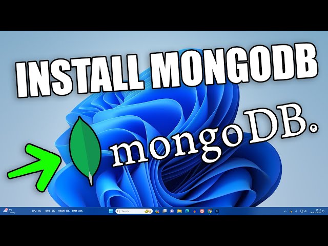 How To Install MongoDB 7 on Windows 11