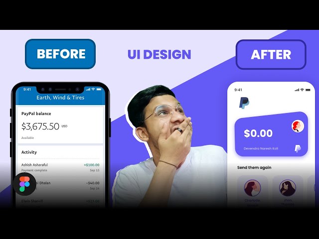 I Redesign Paypal App Ui & Explain Concepts of UI