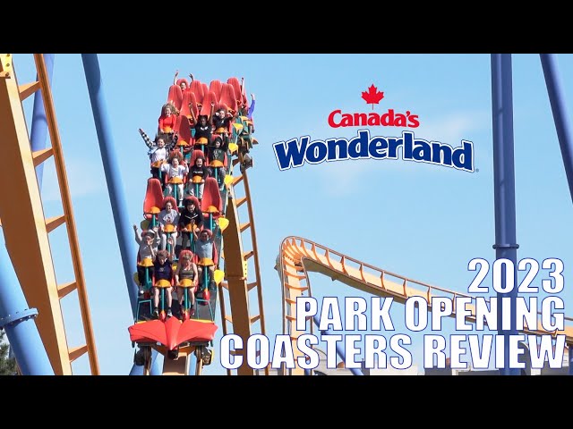 Visiting Canada's Wonderland 2023 I All Coasters Review 2023