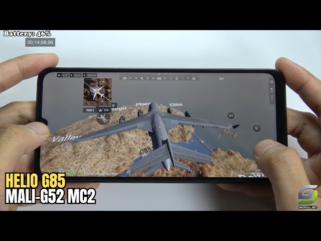 Xiaomi Redmi 13C test game PUBG New State | Helio G85
