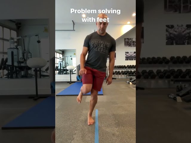 Problem solving with your feet (& a great warm-up exercise for deadlifts) | Peter Attia