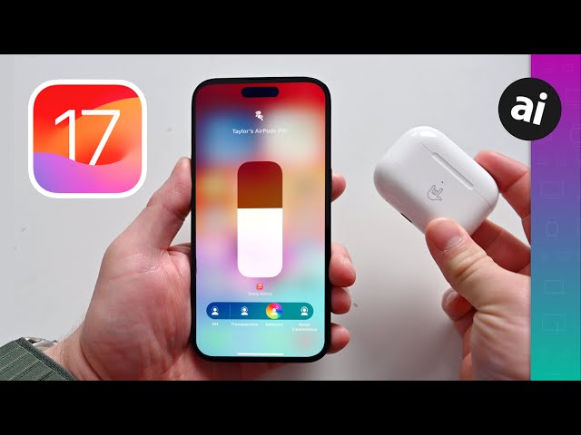 How to Install Beta AirPods Firmware with iOS 17! Get Adaptive Audio Mode!