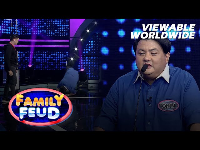 Family Feud: NINO MUHLACH, NAPA-TUMBLING SA SAYA! (Episode 453)