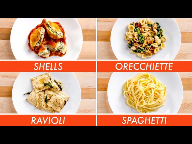 Picking The Right Pasta For Every Sauce | Epicurious