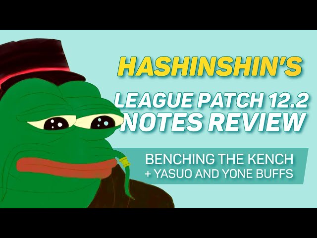 ANGRILY reviewing patch 12.2 BALANCING THIS TERRIBLE SEASON | league of legends patch notes