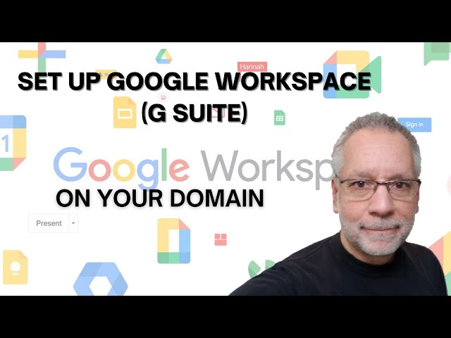 How to Setup Google Workspace (G Suite) step by step with your domain name - Tutorial