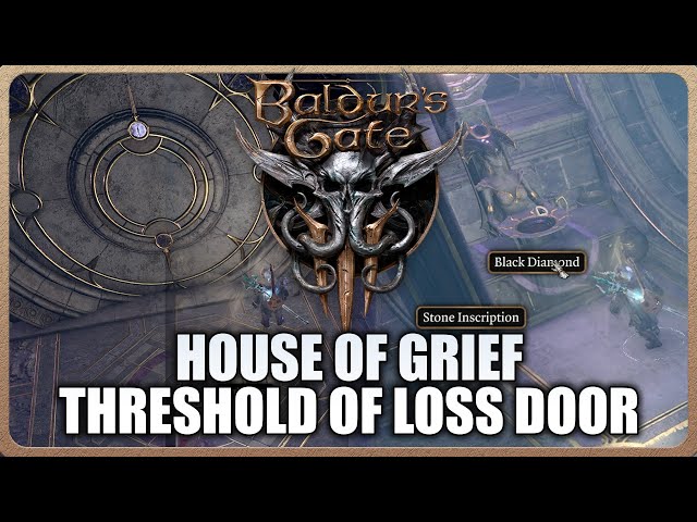 Baldur's Gate 3 - How to Open House of Grief Threshold of Loss Door Puzzle (Patriar's Loss)