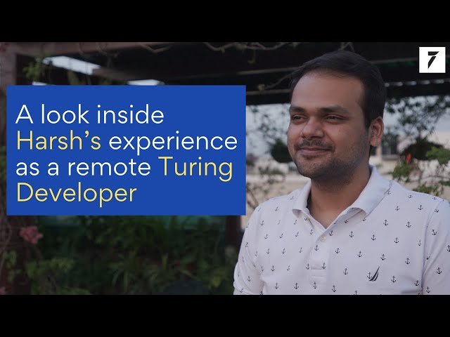 Turing.com Review | How a Full Stack Developer Found His Dream Job | Turing Jobs