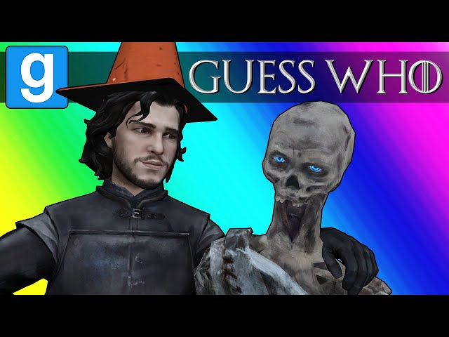 Gmod Guess Who Funny Moments - Game of Thrones House of Dragon! (Garry's Mod)