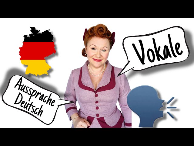 Aussprache Deutsch, Vokale im Deutschen, German pronunciation, German vowels