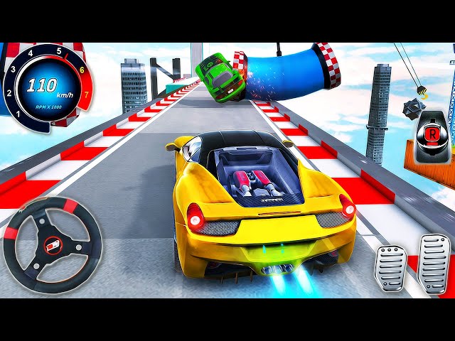 GT Impossible Car Stunt Racing Simulator - Crazy Extreme Ramp Car Driving - Android GamePlay