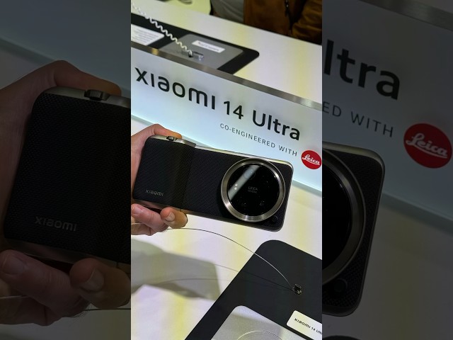 Xiaomi 14 Ultra HANDS-On and it’s INCREDIBLE 🤩 #SHORTS
