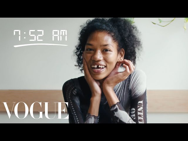 How Top Model Symone Lu Gets Runway Ready | Diary of a Model | Vogue