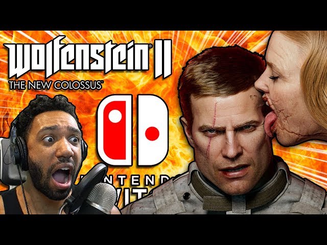 WAIT? THIS GAME IS ON THE NINTENDO SWITCH? - Wolfenstein II The New Colossus | runJDrun