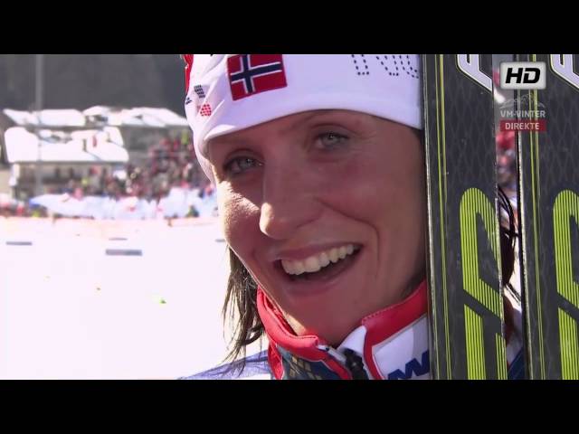 Woman's 30 Km Val di Fiemme 2013  - Emotional Marit Bjørgen