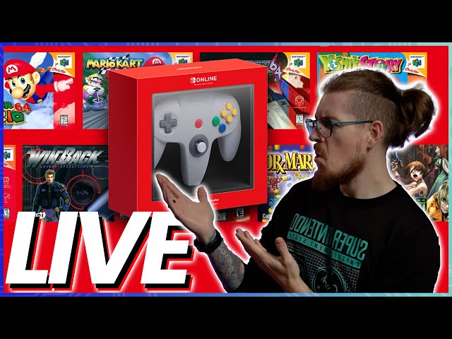 Playing All N64 Games on Switch With N64 Nintendo Switch Controller! NSO Expansion First Impressions