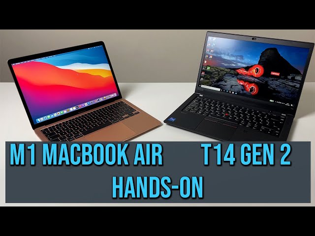 MacBook Air M1 vs ThinkPad T14 Gen 2 (Intel) Comparison