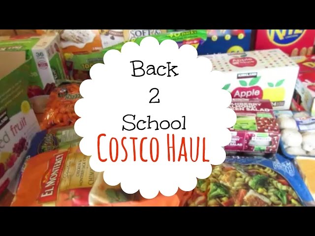 Back 2 School * COSTCO HAUL *