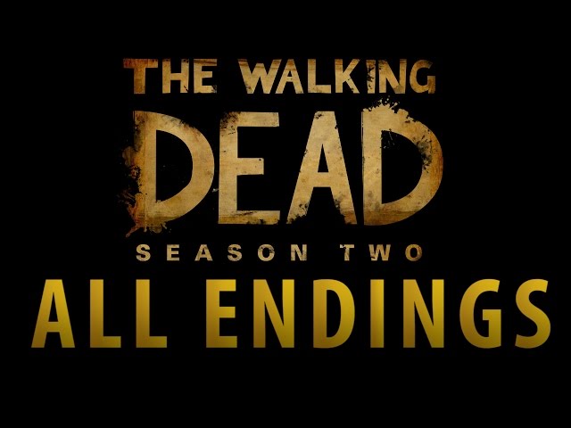 The Walking Dead Season 2 - EVERY ENDING (All 7 Endings)