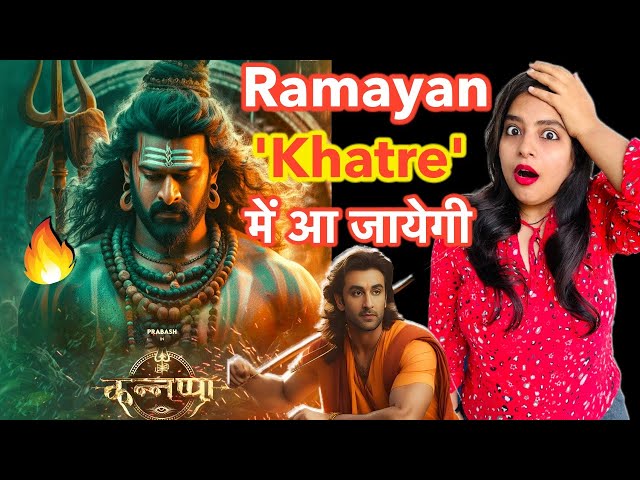10 Times Bigger Than Ranbir Kapoor Ramayana - Kannappa Prabhas Movie | Deeksha Sharma