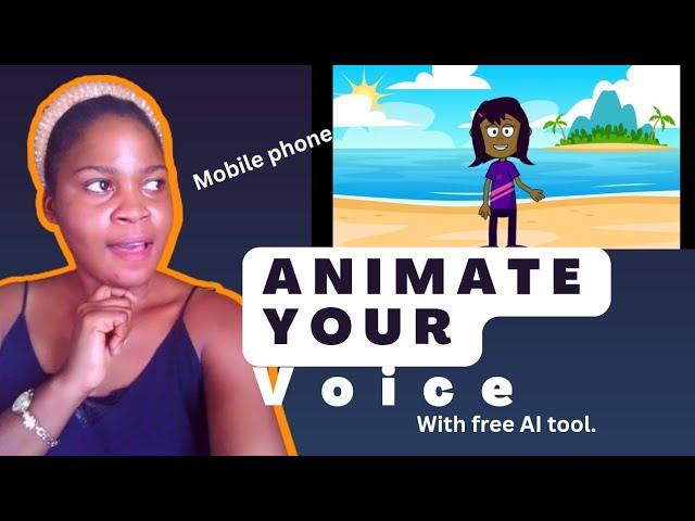 How to animate Your voice/Audio with AI on android phone for free | Animate from audio AI