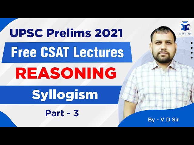 FREE Intensive CSAT Revision | UPSC Prelims 2021 | Reasoning Day 15