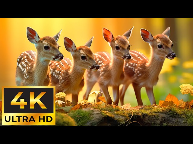Wild Babies 4K - Amazing World Of Young Animals | Baby Animals