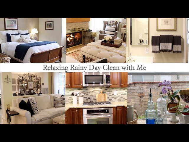 RELAXING RAINY DAY | ULTIMATE CLEAN WITH ME | WHOLE HOUSE CLEAN