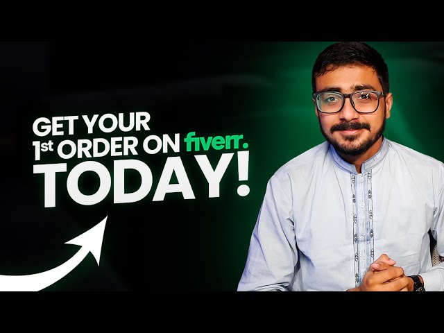 Get Your 1st Order on Fiverr Today | Fiverr Paid Course Promo | Get Orders on Fiverr | #shorts
