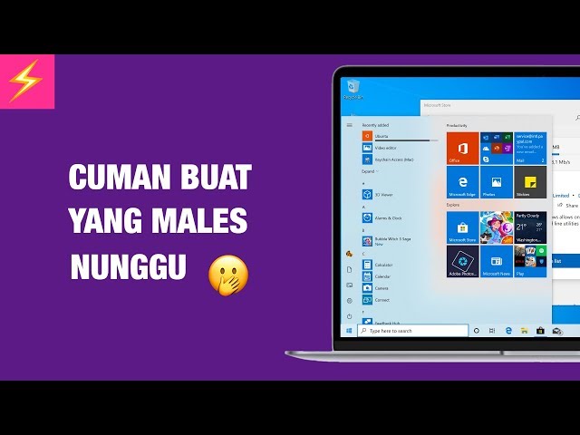 Cara Install Windows 10 May 2019 Update SEKARANG JUGA!